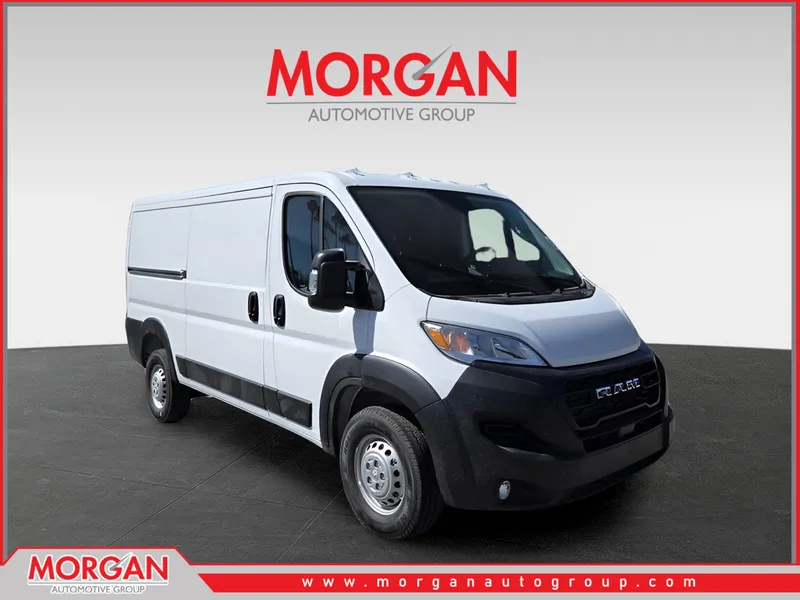 2026 Ram ProMaster 1500 Low Roof in White — front three-quarter view