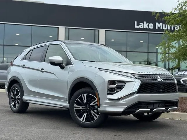 2025 Mitsubishi Eclipse Cross SEL in Alloy Silver Metallic — front three-quarter view