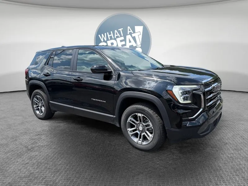 2026 GMC Terrain Elevation in Ebony Twilight Metallic — front three-quarter view