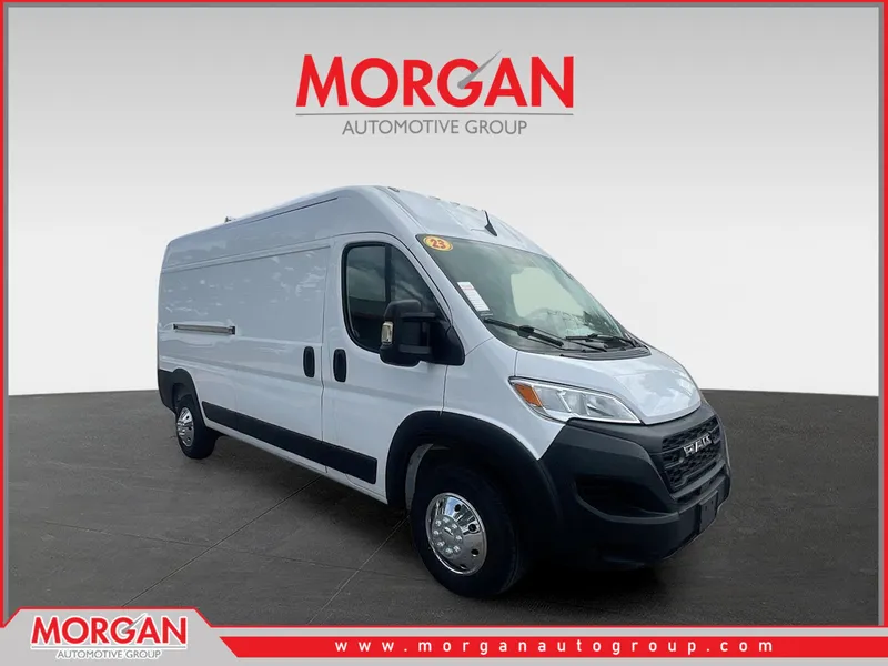 2023 Ram ProMaster 2500 High Roof in Bright White Clearcoat — front three-quarter view