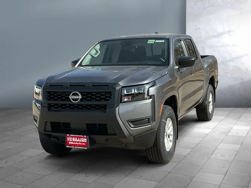 2026 Nissan Frontier — front three-quarter view