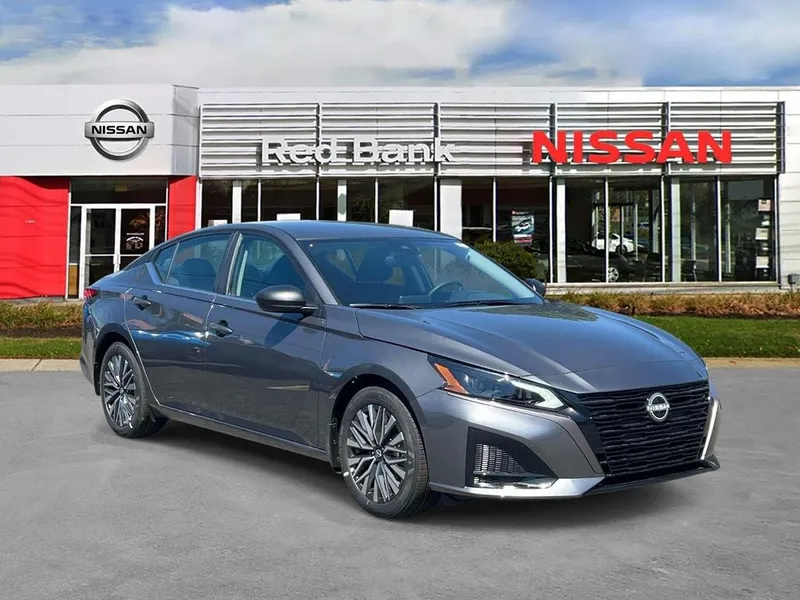 2026 Nissan Altima 2.5 SV in Gun Metallic — front three-quarter view