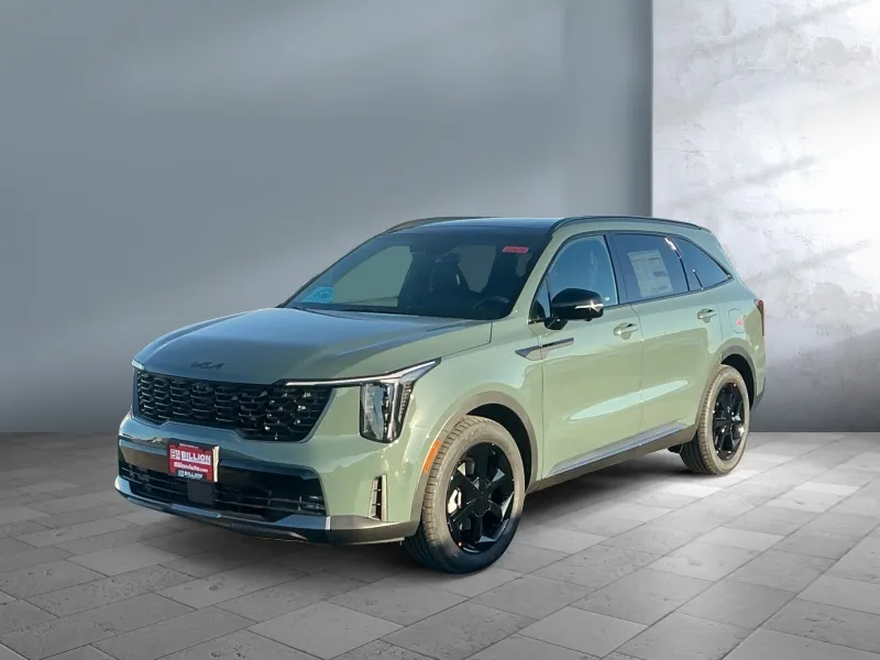 2026 Kia Sorento Hybrid — front three-quarter view