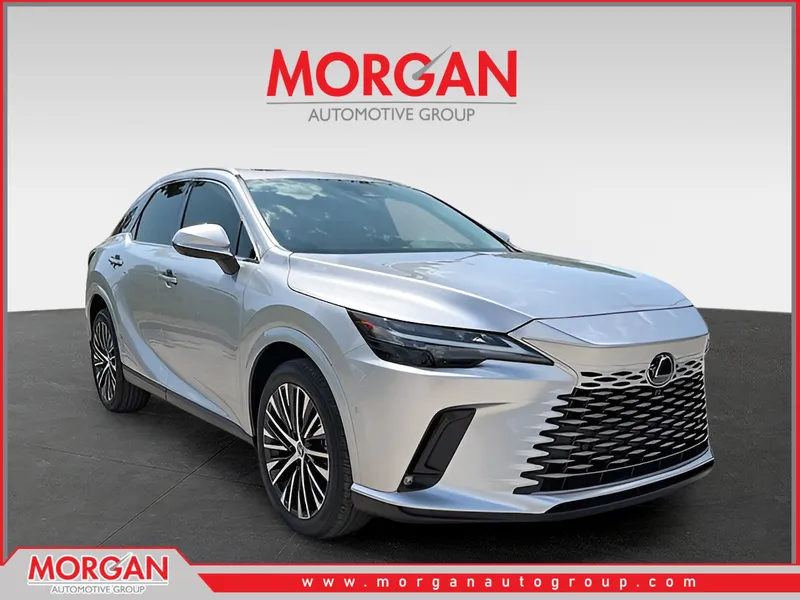 2024 Lexus RX 350 Premium Plus in Iridium — front three-quarter view