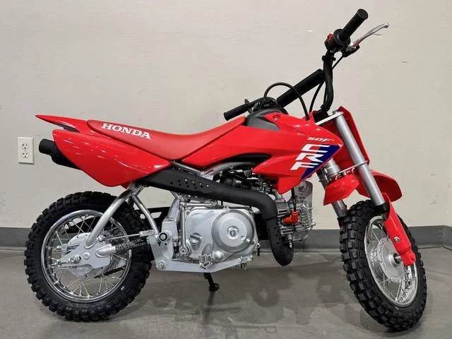 2026 Honda® CRF50F — front three-quarter view