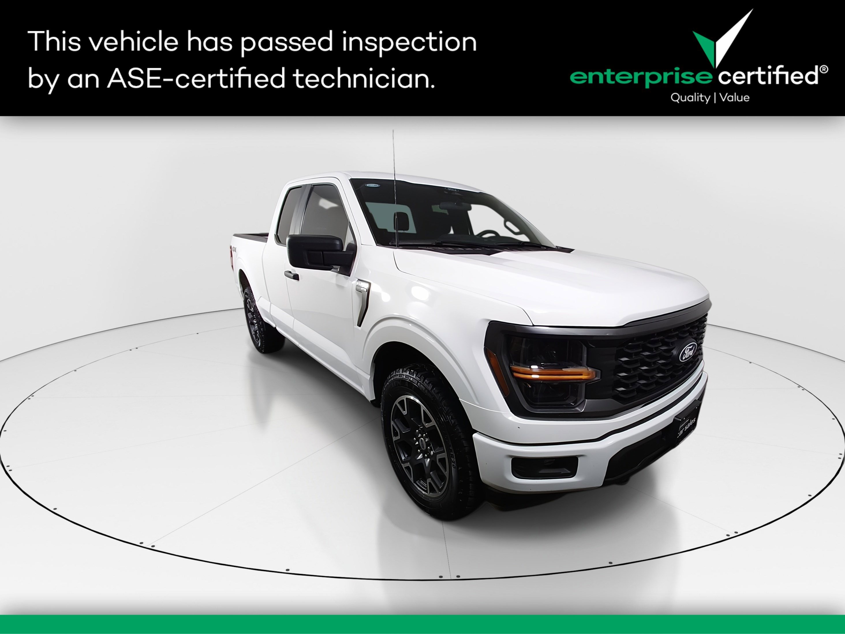 2024 Ford F-150 STX 4WD SuperCab 6.5' Box — front three-quarter view