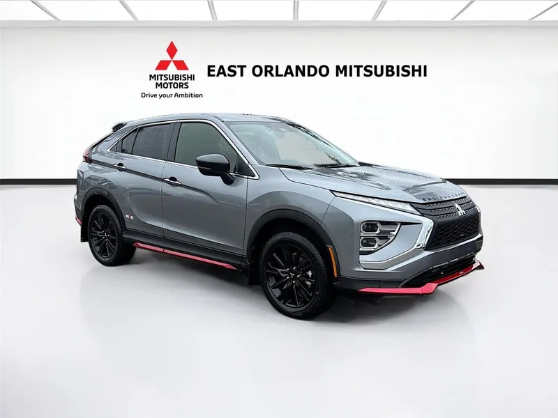 2026 Mitsubishi Eclipse Cross Ralliart in Mercury Gray Metallic — front three-quarter view