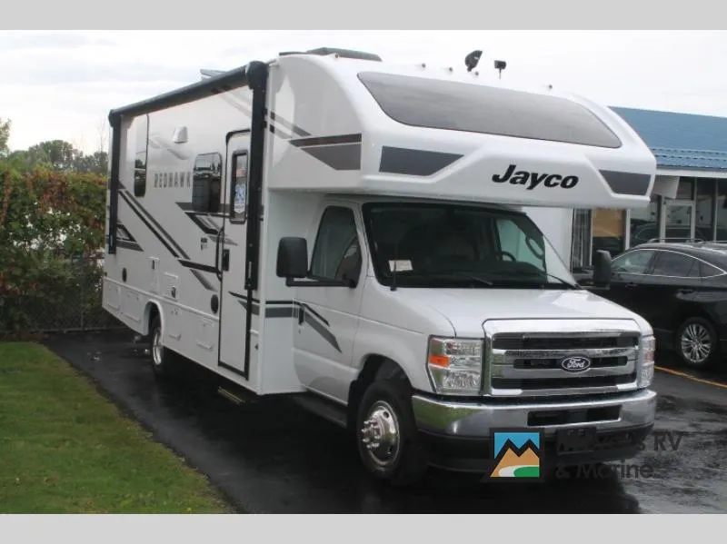 2026 Jayco Redhawk 24B — front three-quarter view