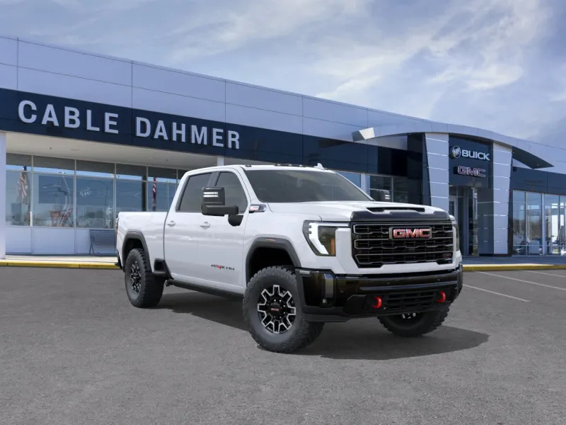 2026 GMC Sierra 2500 HD AT4X — front three-quarter view