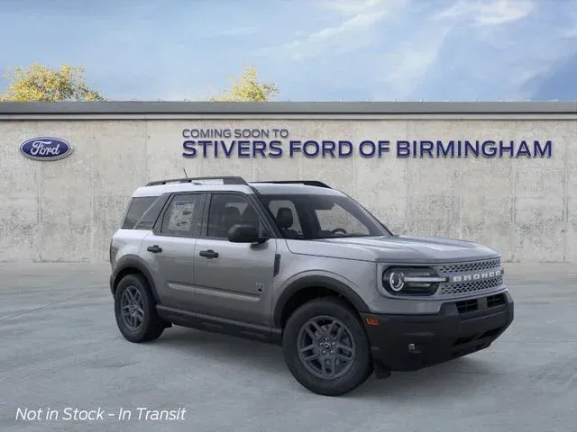 2026 Ford Bronco Sport Big Bend 5 Door SUV, SUV & Crossovers in Carbonized Gray Metallic — front three-quarter view