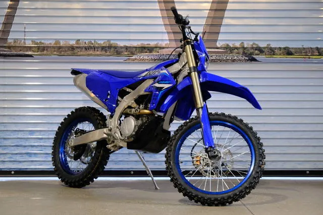 2026 Yamaha WR250F — front three-quarter view