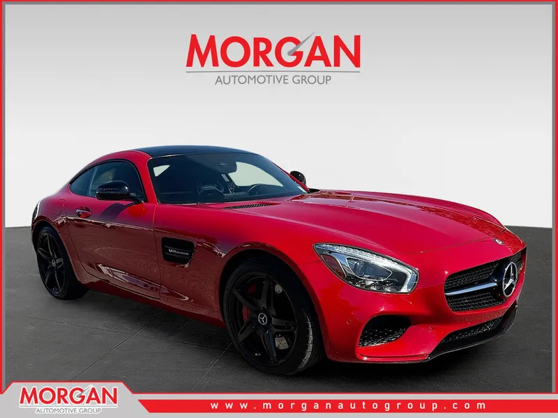 2016 Mercedes-Benz AMG GT S in designo Cardinal Red Metallic — front three-quarter view