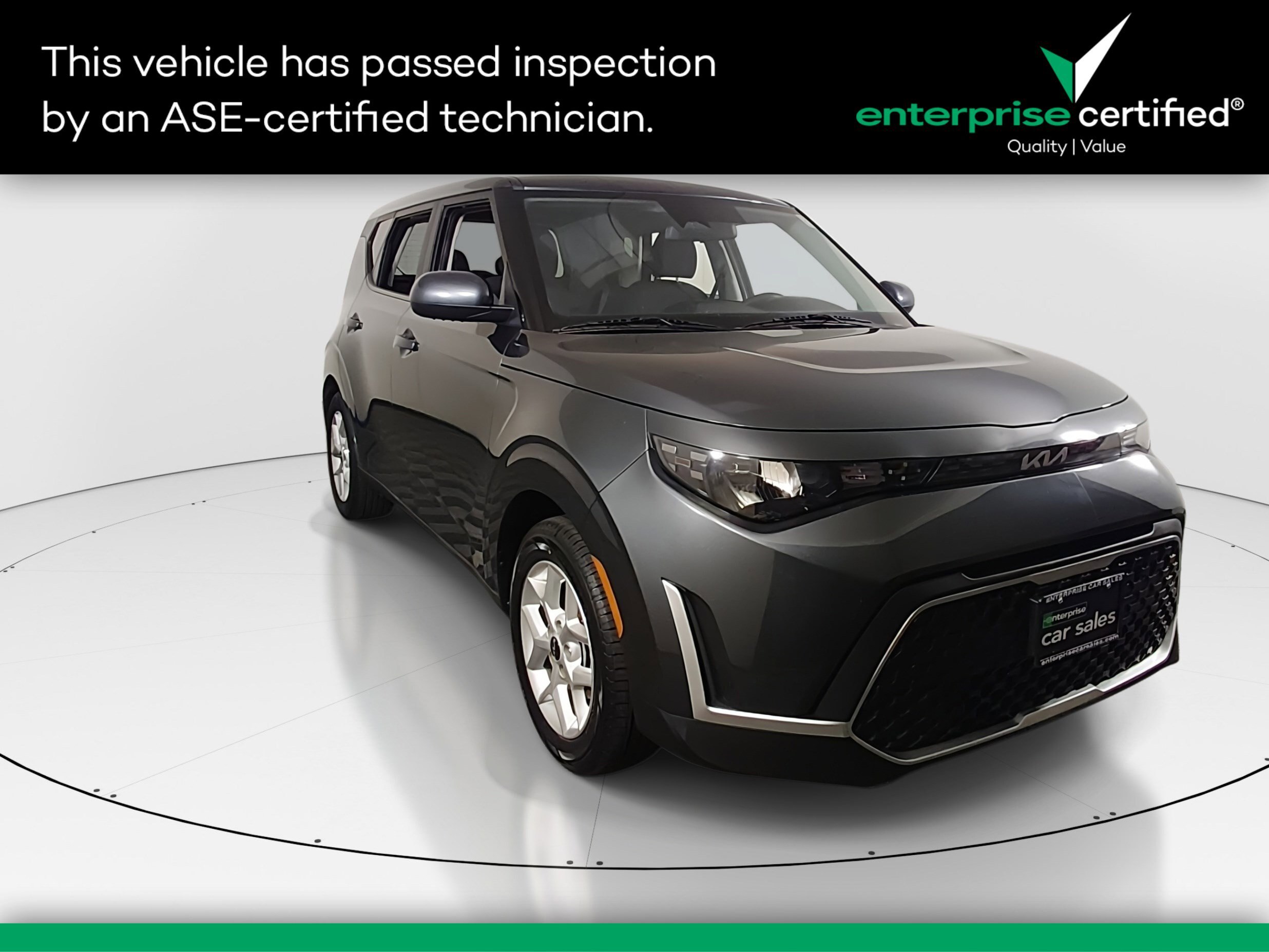 2024 Kia Soul LX IVT — front three-quarter view