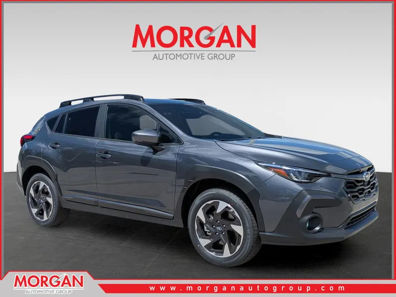 2026 Subaru Crosstrek Limited in Magnetite Gray Metallic — front three-quarter view