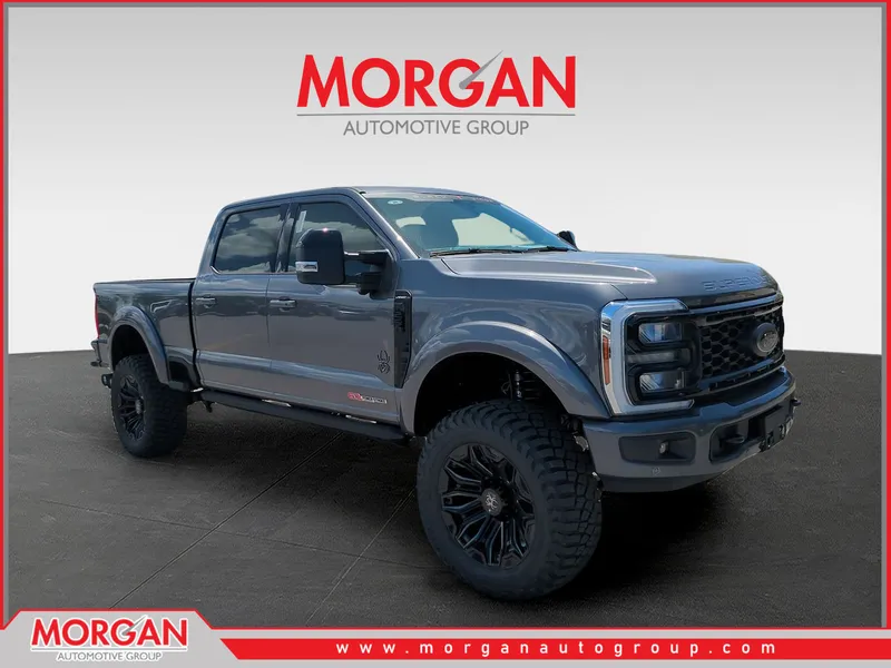 2026 Ford F-250SD Lariat in Gray — front three-quarter view