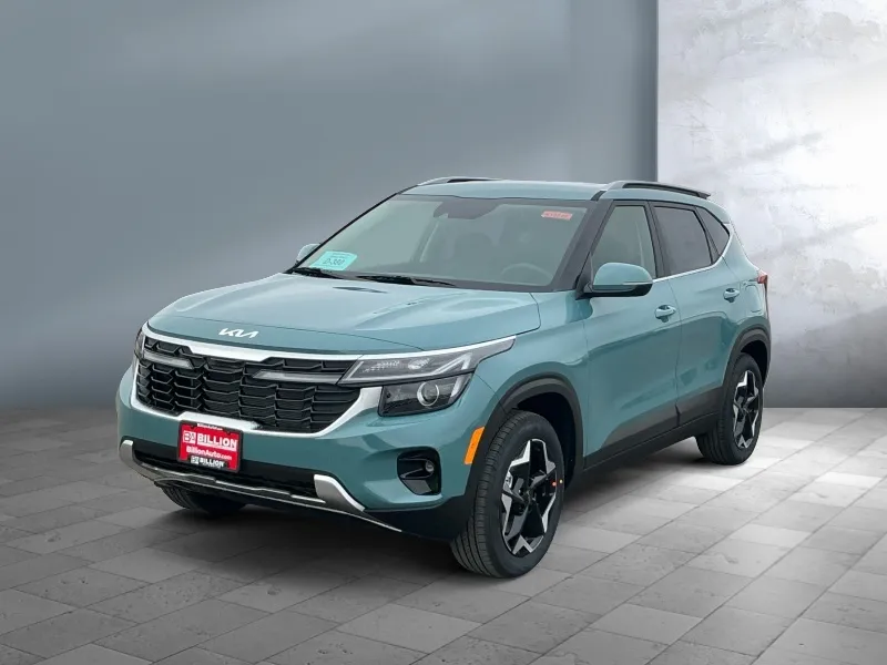 2026 Kia Seltos — front three-quarter view