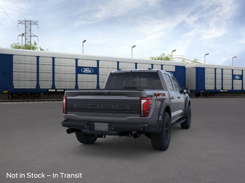 2026 Ford F-150 Raptor in Carbonized Gray Metallic — front three-quarter view
