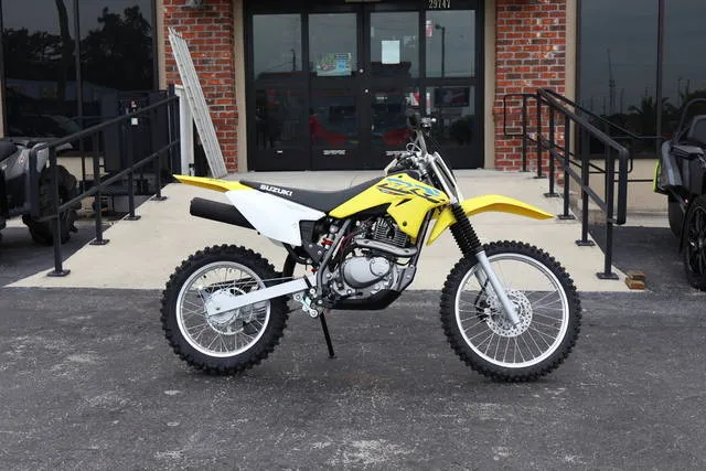 2026 Suzuki DR-Z125L — front three-quarter view