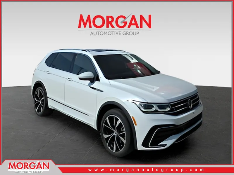 2023 Volkswagen Tiguan 2.0T SEL R-Line — front three-quarter view