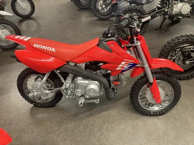 2025 Honda® CRF50F — front three-quarter view