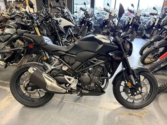 2026 Honda® CB300R — front three-quarter view