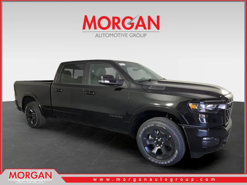 2026 Ram 1500 Big Horn/Lone Star in Black — front three-quarter view