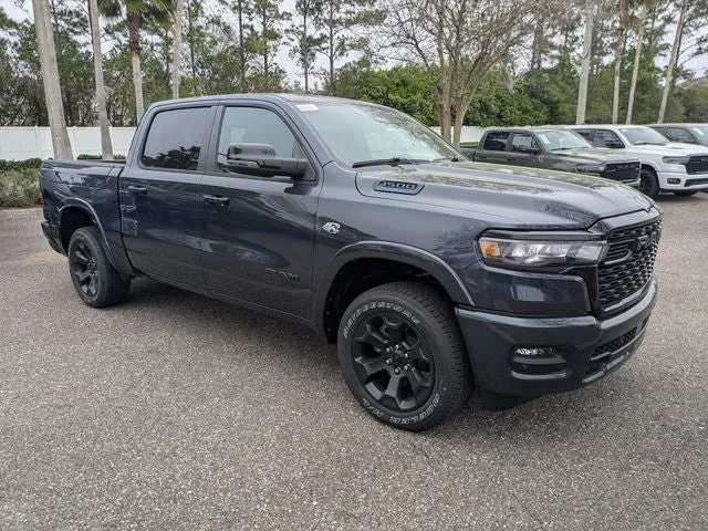 2026 RAM 1500 Big Horn/Lone Star in Forged Blue Metallic Exterior Paint — front three-quarter view