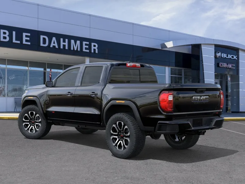 2026 GMC Canyon — rear three-quarter view