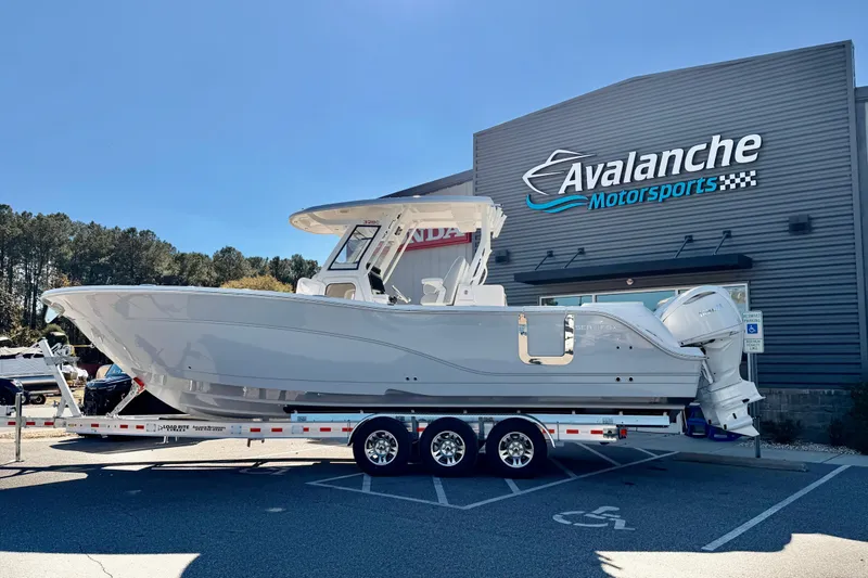 2026 Sea Fox 328 Commander — front three-quarter view