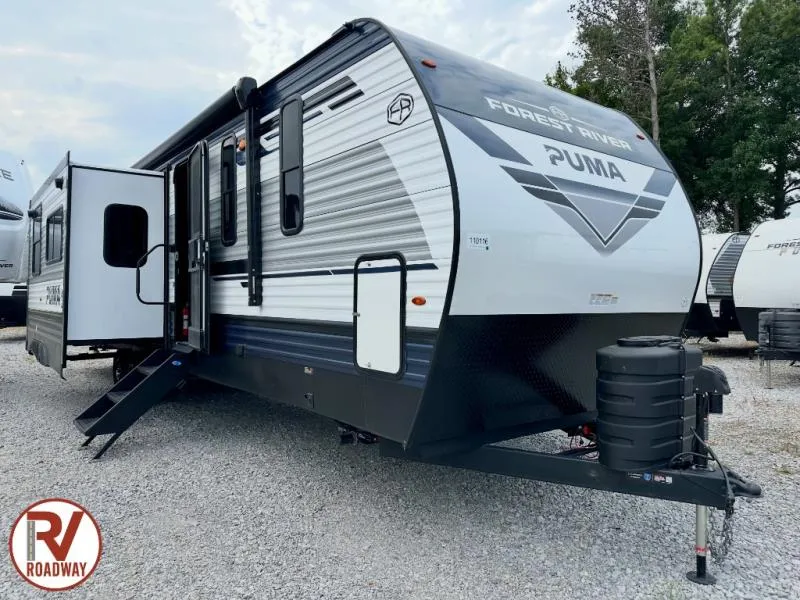 2027 Forest River RV Puma — front three-quarter view