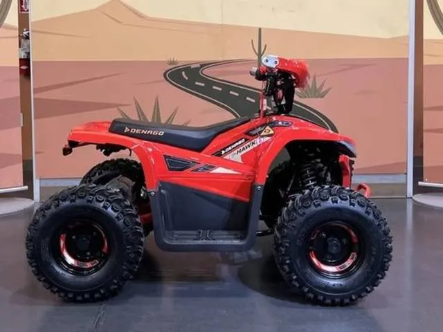 2026 Denago Powersports E-Hawk 6 — front three-quarter view