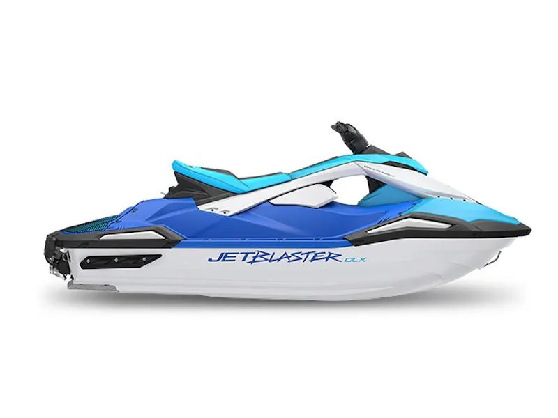 2026 Yamaha WaveRunners JetBlaster DLX 2-Up — front three-quarter view