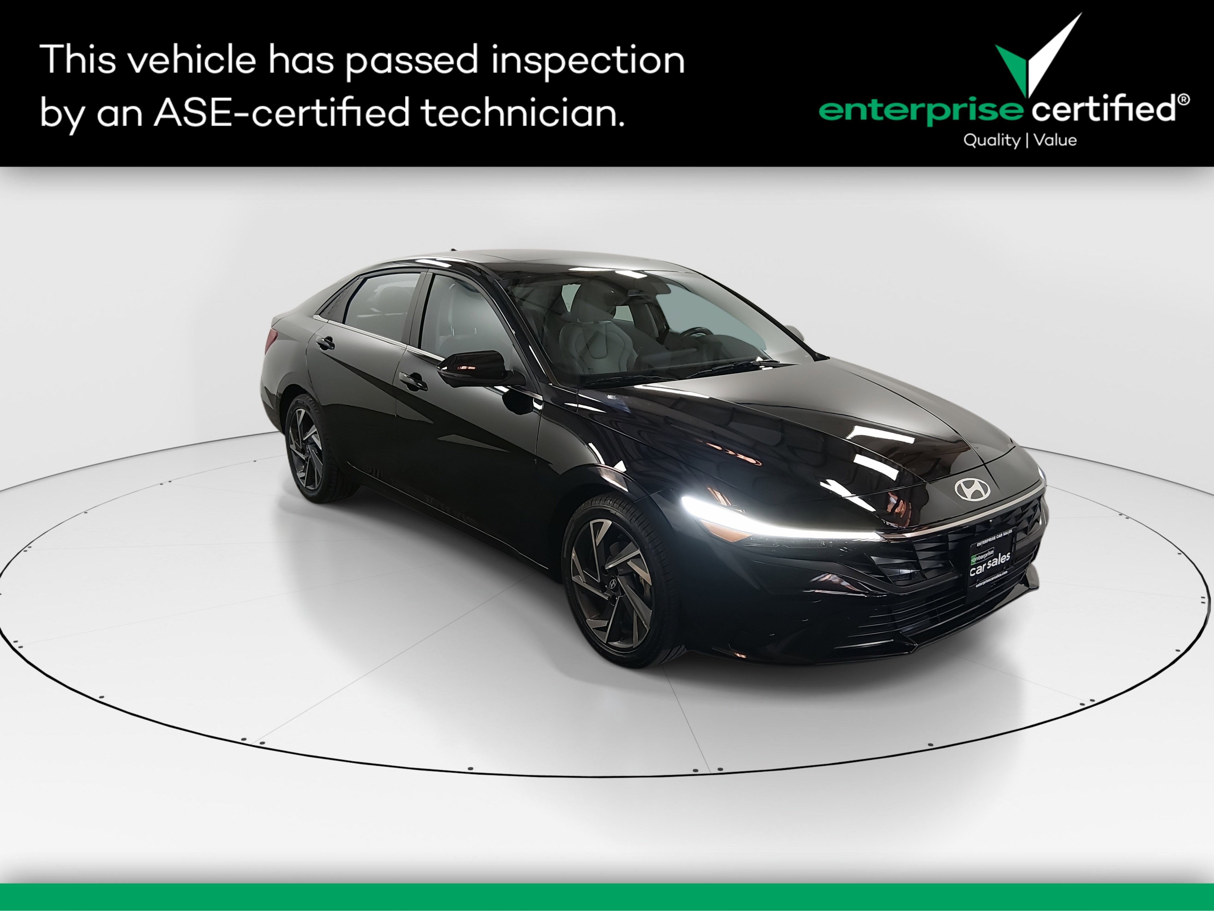 2024 Hyundai Elantra Limited IVT — front three-quarter view