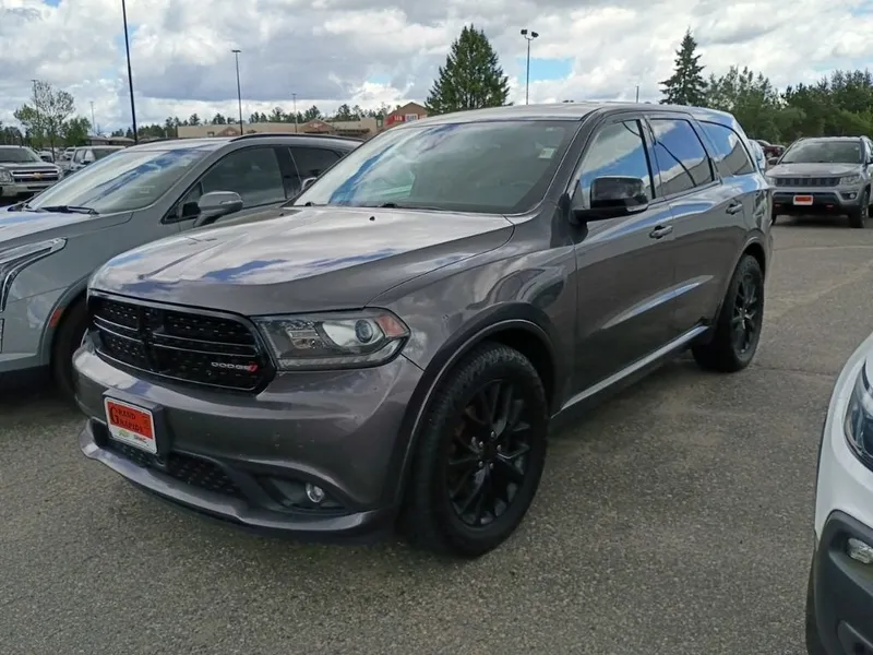 2015 Dodge Durango R/T in Gray — front three-quarter view