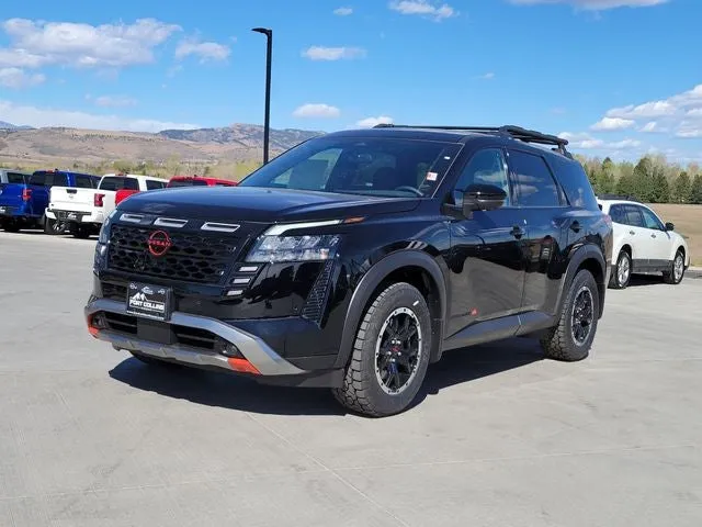 2026 Nissan Pathfinder Rock Creek in Other — front three-quarter view