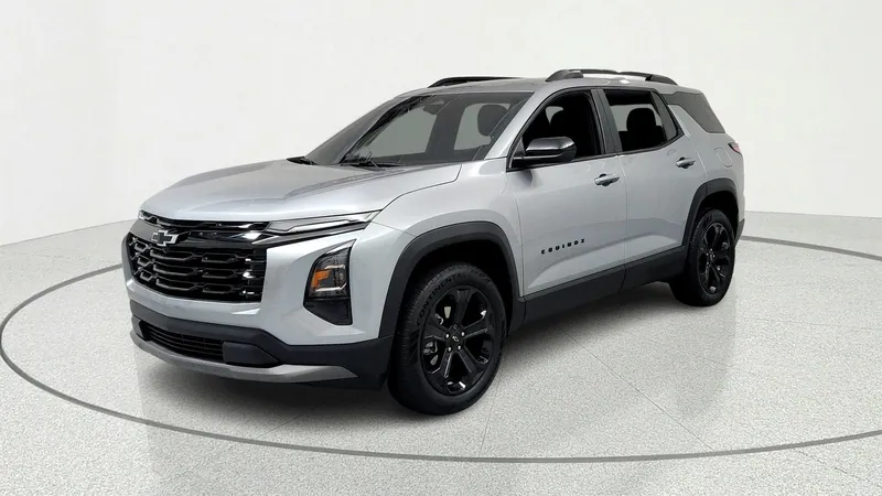 2026 Chevrolet Equinox LT in Sterling Gray Metallic — front three-quarter view