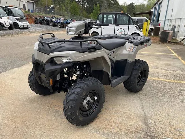 2026 Polaris® Sportsman 570 Desert Sand — front three-quarter view