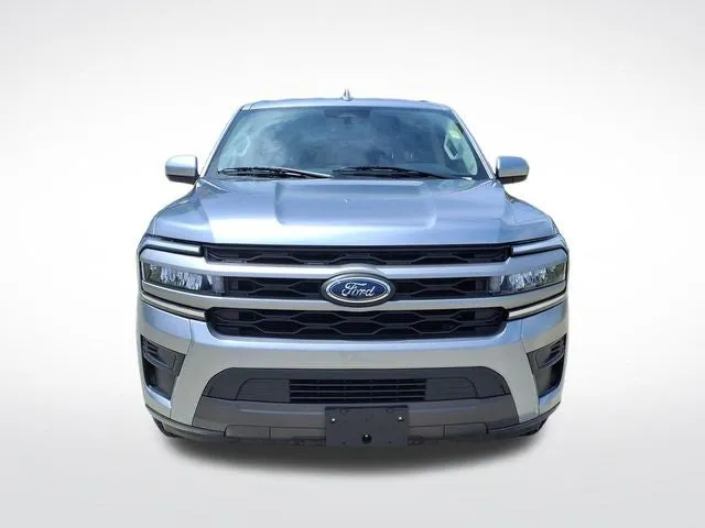 2024 Ford Expedition Max XLT in Silver Metallic — front three-quarter view