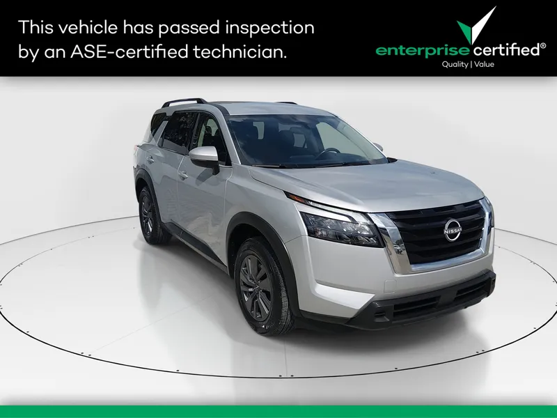 2025 Nissan Pathfinder SV 2WD — front three-quarter view
