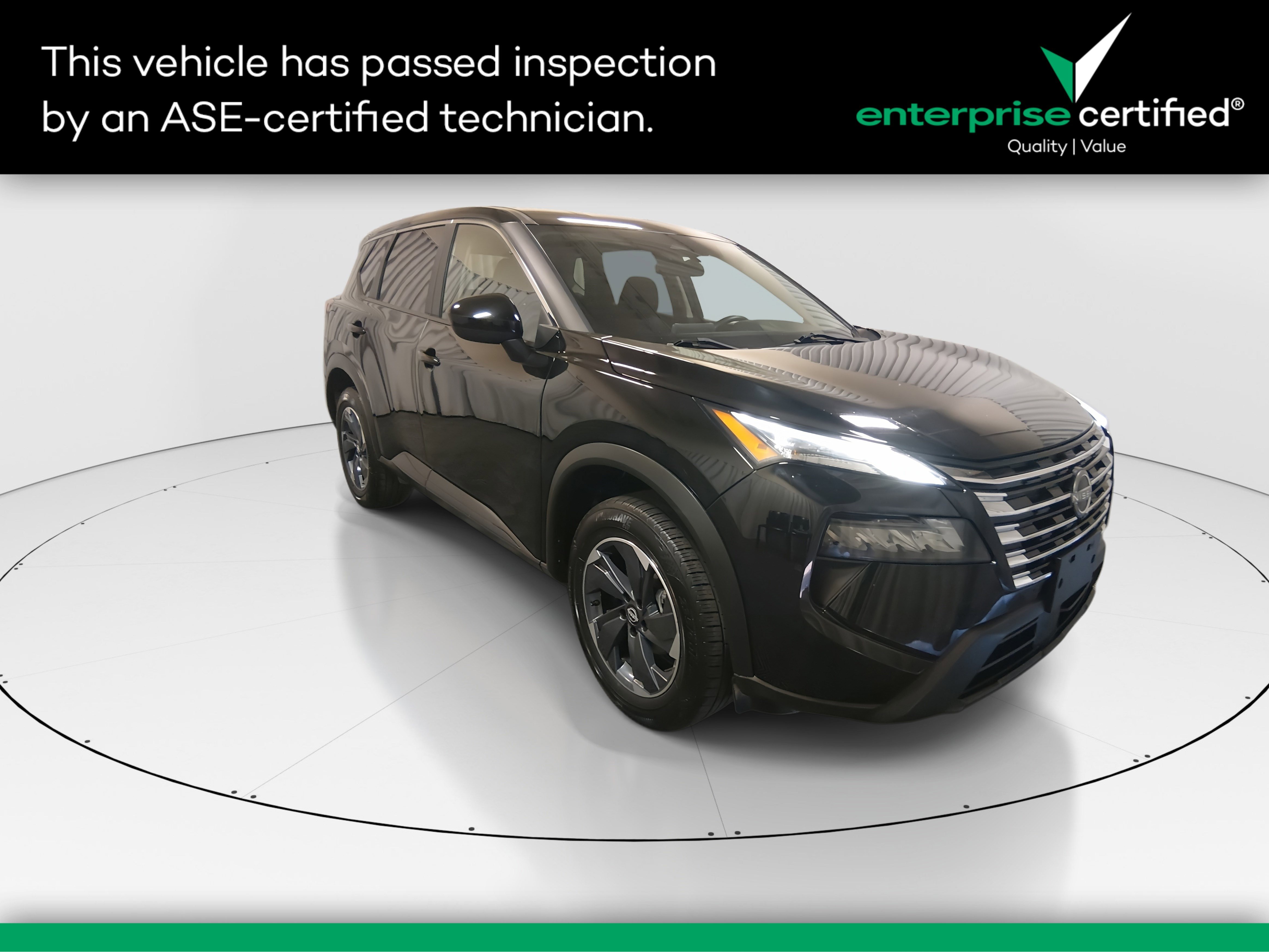 2024 Nissan Rogue FWD SV — front three-quarter view