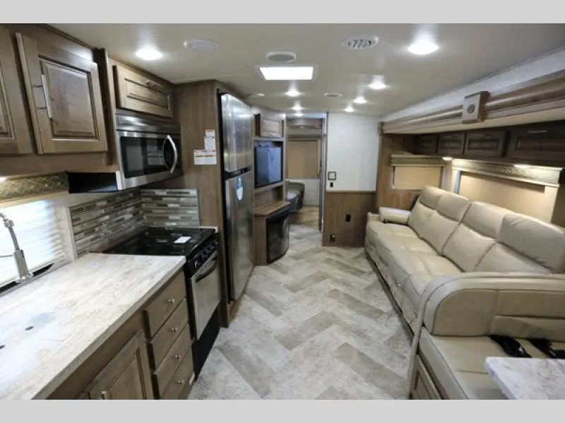 2020 Forest River RV Georgetown — front three-quarter view