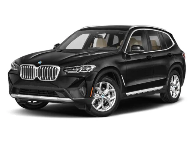 2023 BMW X3 xDrive30i in White — front three-quarter view