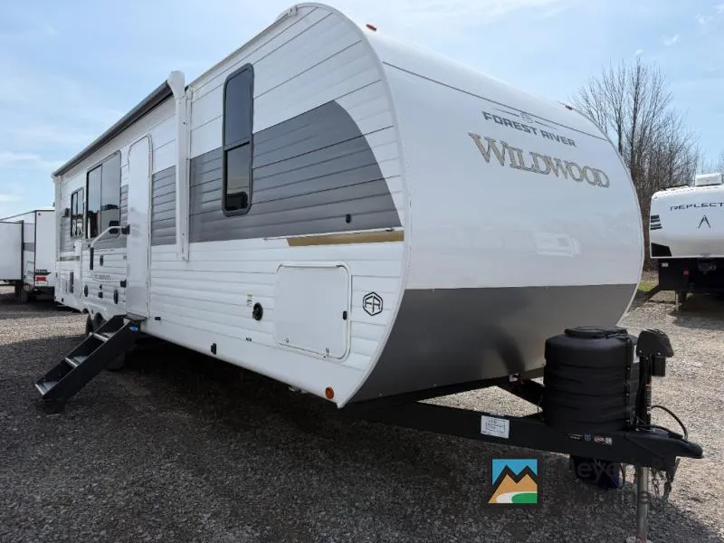 2026 Forest River RV Wildwood 27RK — front three-quarter view