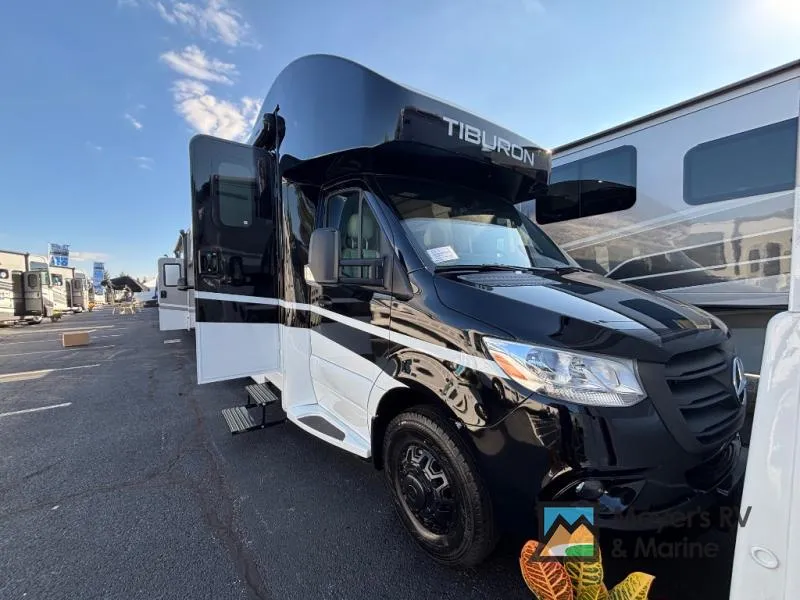 2026 Thor Motor Coach Tiburon Sprinter 24FB — front three-quarter view