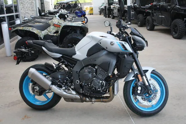 2026 Yamaha MT-10 — front three-quarter view