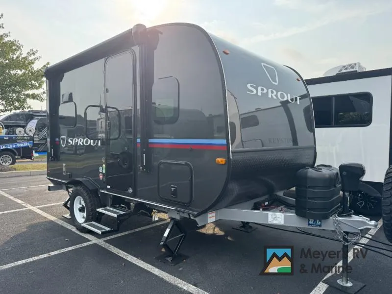 2026 Keystone RV Sprout 13RKS — front three-quarter view
