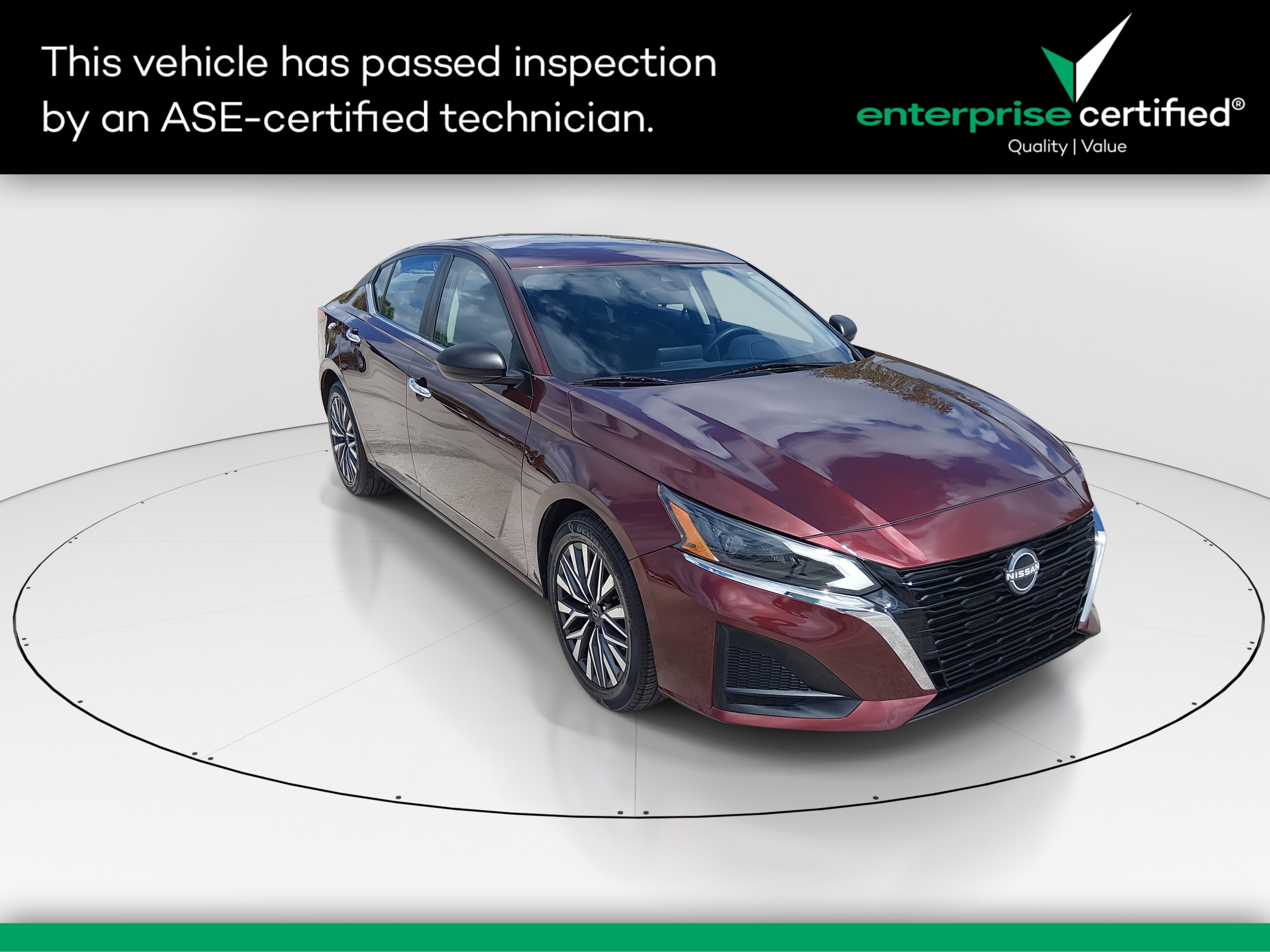 2024 Nissan Altima 2.5 SV Sedan — front three-quarter view