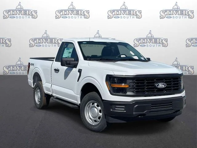 2026 Ford F-150 XL in White — front three-quarter view