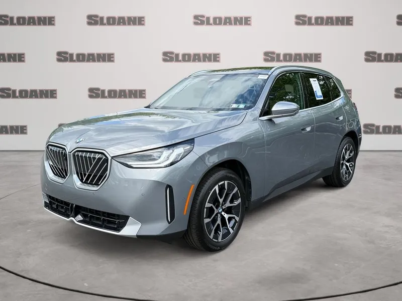 2026 BMW X3 30 xDrive in Skyscraper Gray Metallic — front three-quarter view