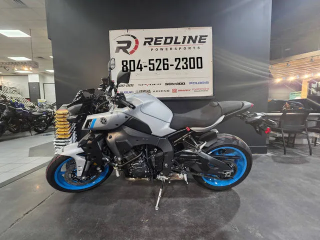 2026 Yamaha MT-10 — front three-quarter view